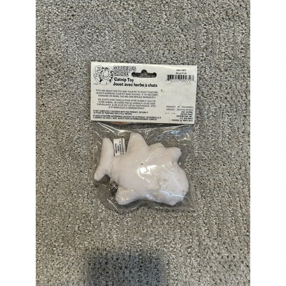 Vintage‎ Garfields Choice Cats Only Garfield Catnip Toy Fish
